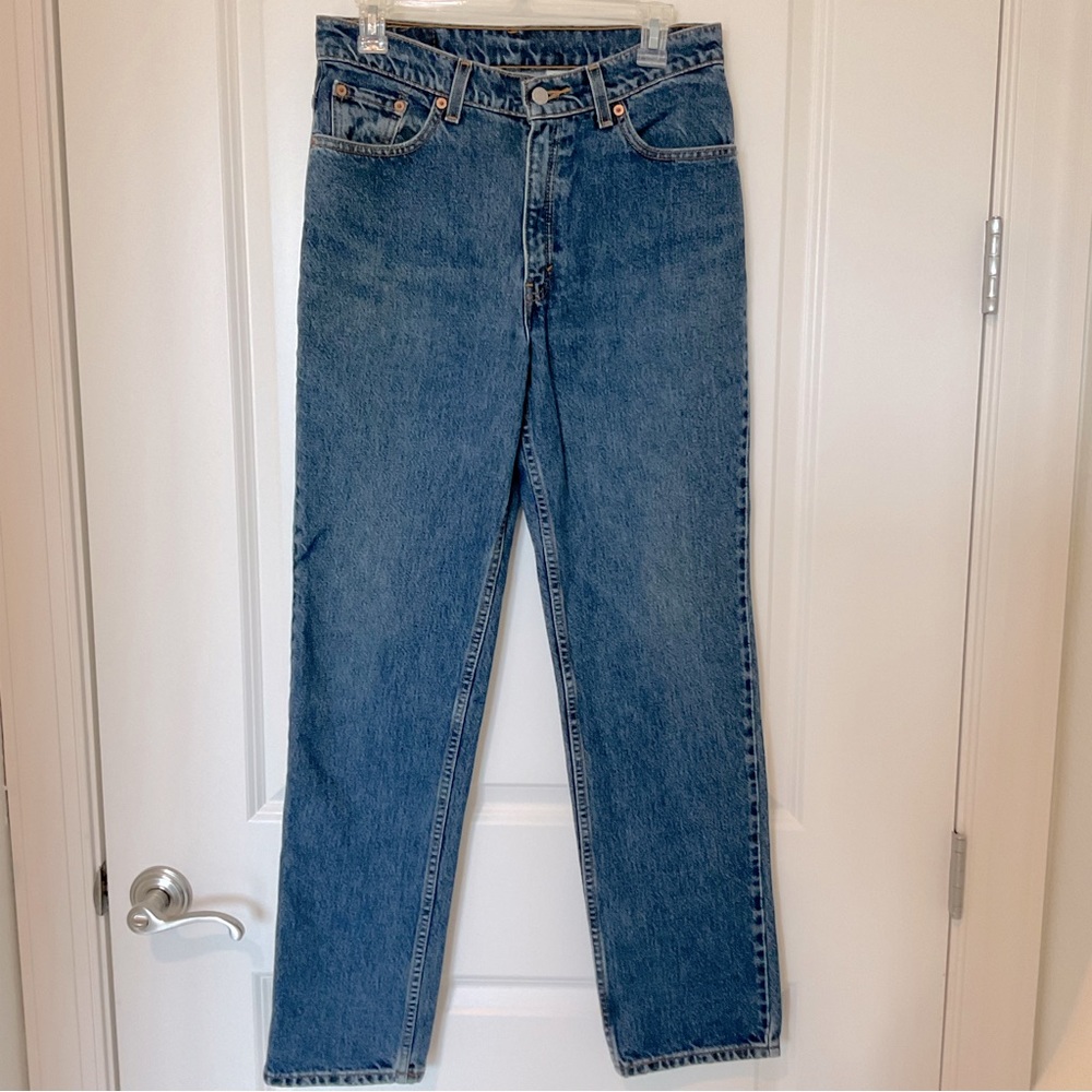 Vintage Levi’s 512 Jeans slim fit straight high waisted